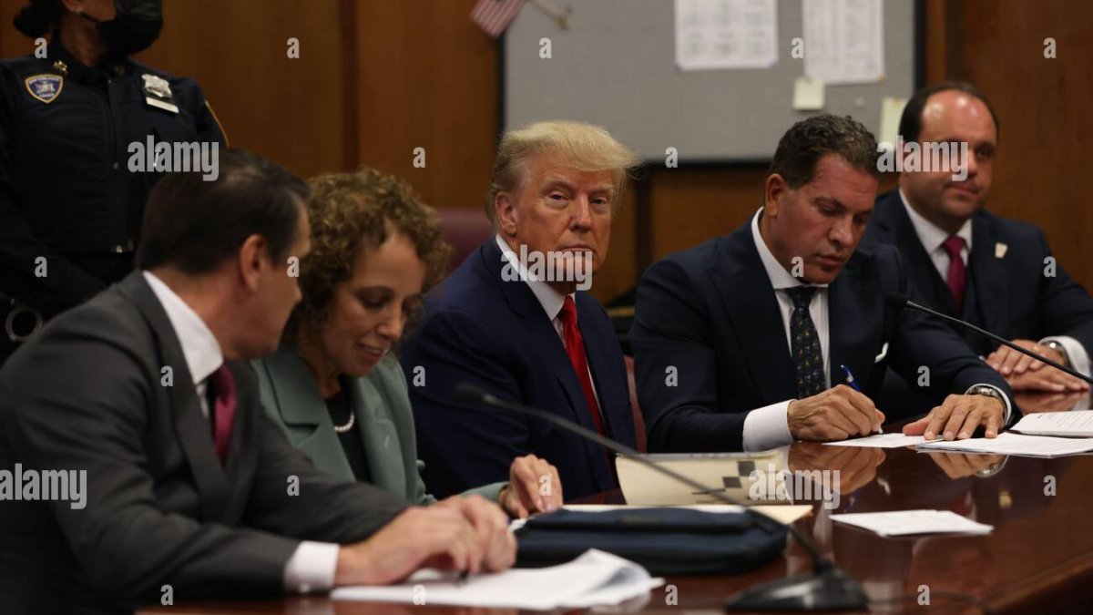 Trump Pleads Not Guilty to 34 Felony Counts in Historic New York Arraignment
