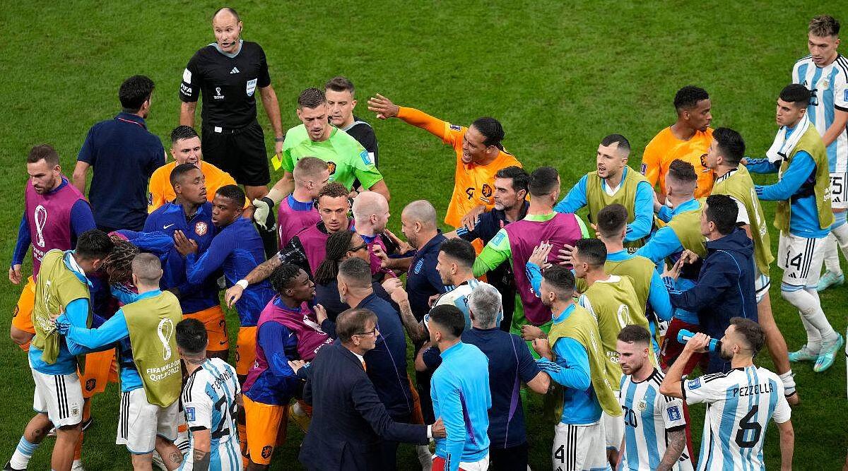 FIFA Probes World Cup Final Brawl Between Spain and Argentina Players