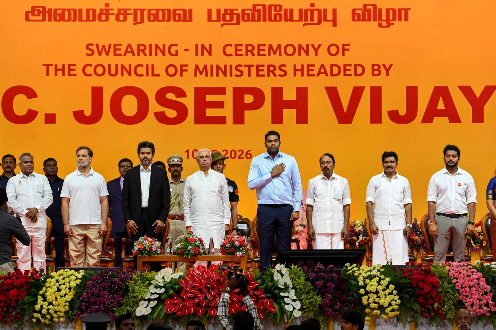 Bollywood Star Vijay wird Exekutivchef von Tamil Nadu